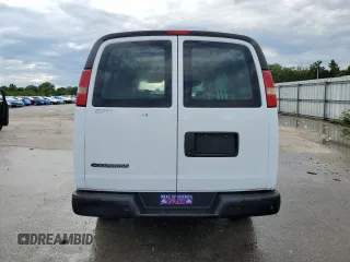 2008 Chevrolet Express Cargo with VIN 1GCGG25C781137094, listed as a Copart auction lot 56494395 with 100,037 mi miles and Salvage title. Bid and sale history available at DreamBid. Image 6.