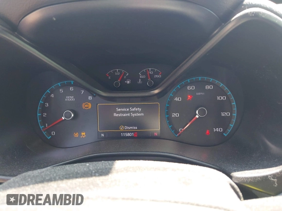 2019 Chevrolet Colorado 4WD Z71 with VIN 1GCGTDEN2K1157205, listed as a IAAI auction lot 42436614 with 115,801 mi miles and . Bid and sale history available at DreamBid. Image 7.
