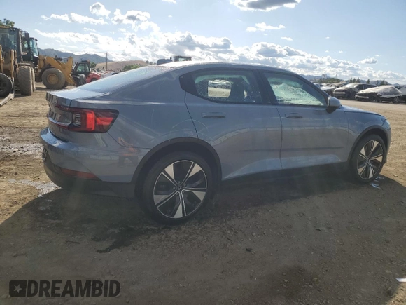 2023 Polestar 2 z VIN YSMEG3KA1PL128835, wystawiony jako Copart lot #57101535 z przebiegiem 66 123 mil mil oraz Tytuł czysty. Historia ofert i sprzedaży dostępna na DreamBid. Obrazek 3.