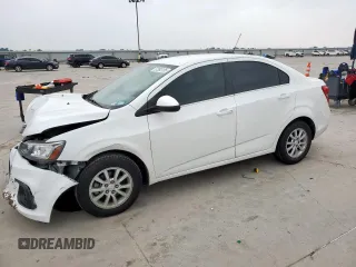2018 Chevrolet Sonic LT with VIN 1G1JD5SH2J4137260, listed as a Copart auction lot 57393135 with 55,009 mi miles and Salvage title. Bid and sale history available at DreamBid. Image 1.