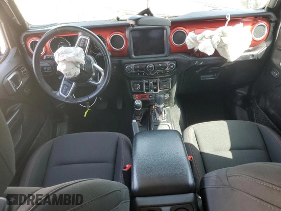 2020 Jeep Wrangler Unlimited Rubicon z VIN 1C4HJXFG4LW194482, wystawiony jako Copart lot #54494825 z przebiegiem 50 358 mil mil oraz Szkoda całkowita • Salvage title. Historia ofert i sprzedaży dostępna na DreamBid. Obrazek 8.