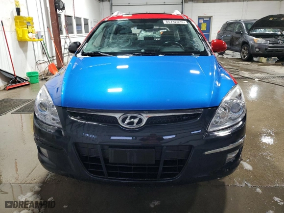 2011 Hyundai Elantra Touring SE with VIN KMHDC8AE2BU094603, listed as a Copart auction lot 85732024 with 121,877 mi miles and Salvage Title. Bid and sale history available at carsss.com. Image 5.