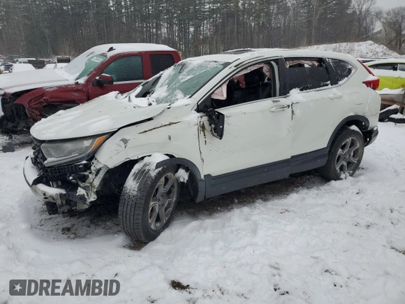 2017 Honda CR-V EX-L with VIN 2HKRW2H87HH621147, listed as a Copart auction lot 43910075 with Not Provided miles and Non Repairable. Bid and sale history available at carsss.com. Image 1.