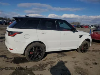 2020 Land Rover Range Rover Sport SVR with VIN SALWZ2RE8LA744530, listed as a Copart auction lot 41505315 with 33,128 mi miles and Salvage Title. Bid and sale history available at carsss.com. Image 3.