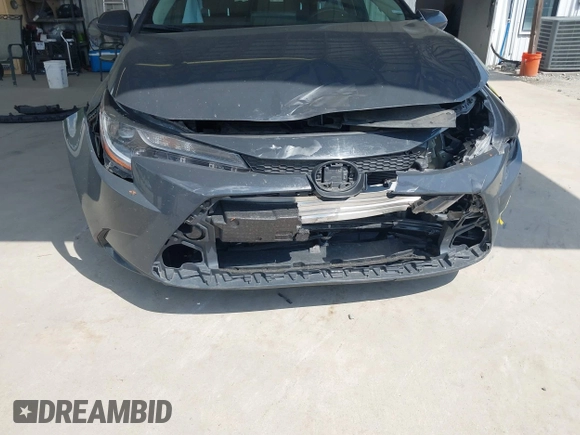 2023 Toyota Corolla LE with VIN 5YFB4MDE0PP010957, listed as a IAAI auction lot 42152487 with 55,509 mi miles. Bid and sale history available at carsss.com. Image 19.