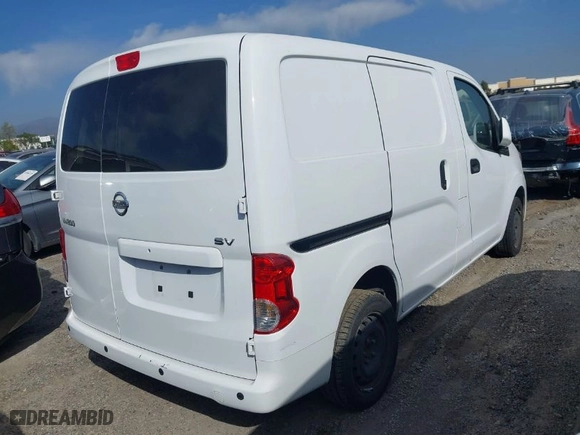 2021 Nissan NV200 Compact Cargo SV with VIN 3N6CM0KN0MK703779, listed as a IAAI auction lot 42006685 with 132,338 mi miles. Bid and sale history available at carsss.com. Image 4.