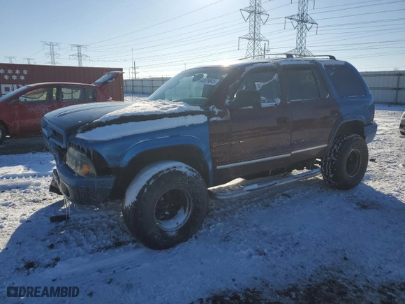 1998 Dodge Durango with VIN 1B4HS28Y6WF229806, listed as a Copart auction lot 44929645 with 216,892 mi miles and Salvage Title. Bid and sale history available at carsss.com. Image 1.
