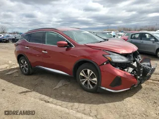 2019 Nissan Murano SV with VIN 5N1AZ2MJ8KN106206, listed as a Copart auction lot 50527035 with 138,365 mi miles and Salvage Title. Bid and sale history available at carsss.com. Image 4.