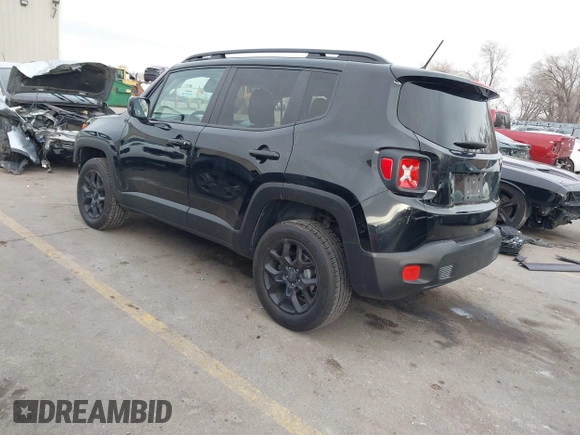 2017 Jeep Renegade Latitude with VIN ZACCJBBB8HPE73414, listed as a IAAI auction lot 41830671 with 105,227 mi miles. Bid and sale history available at carsss.com. Image 3.
