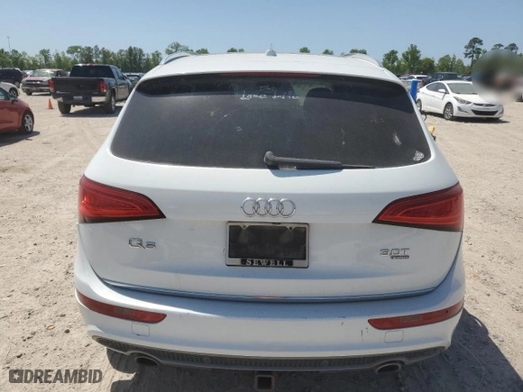 2015 Audi Q5 Premium Plus with VIN WA1DGAFPXFA042132, listed as a Copart auction lot 52632775 with 222,006 mi miles and Clean Title. Bid and sale history available at carsss.com. Image 6.