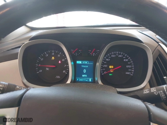2016 Chevrolet Equinox LTZ with VIN 2GNALDEKXG1124232, listed as a IAAI auction lot 41622204 with 88,717 mi miles. Bid and sale history available at carsss.com. Image 7.