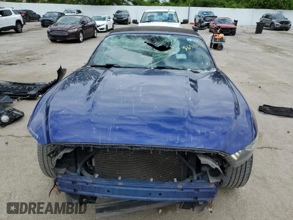 2016 Ford Mustang V6 with VIN 1FATP8EM3G5329331, listed as a Copart auction lot 56327565 with 127,718 mi miles and Salvage title. Bid and sale history available at DreamBid. Image 5.