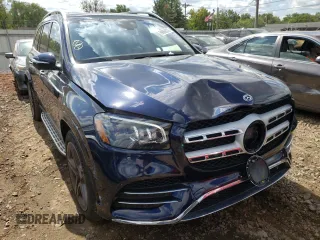 2020 Mercedes-Benz GLS with VIN 4JGFF8GE2LA175045, listed as a Copart auction lot 59666072 with 25,607 mi miles. Bid and sale history available at carsss.com. Image 1.