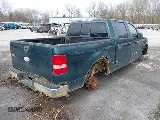 2007 Ford F-150 XLT with VIN 1FTPW14V87KA46425, listed as a IAAI auction lot 41927510 with 268,978 mi miles. Bid and sale history available at carsss.com. Image 4.