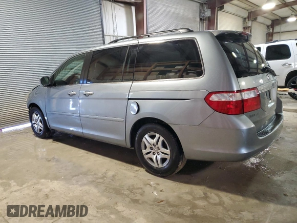 2006 Honda Odyssey EX-L with VIN 5FNRL38706B098605, listed as a Copart auction lot 86913554 with 247,638 mi miles and Salvage Title. Bid and sale history available at carsss.com. Image 2.