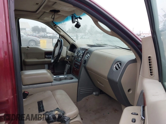 2006 Ford F-150 XLT with VIN 1FTPW12596KC39720, listed as a IAAI auction lot 42175036 with 247,461 mi miles and . Bid and sale history available at DreamBid. Image 5.