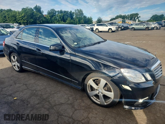 2011 Mercedes-Benz E 350 Luxury with VIN WDDHF8HB7BA444162, listed as a Copart auction lot 65383905 with 144,236 mi miles and Clean title. Bid and sale history available at DreamBid. Image 4.
