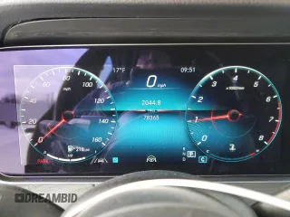 2021 Mercedes-Benz E-Class E 350 with VIN W1KZF8EBXMA947891, listed as a Copart auction lot 44790545 with 78,365 mi miles and Salvage Title. Bid and sale history available at carsss.com. Image 9.
