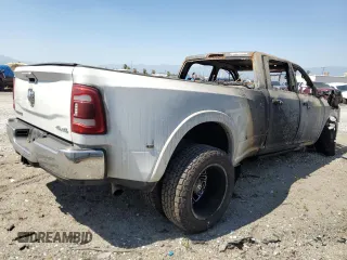 2022 Ram 3500 Laramie with VIN 3C63RRJL1NG385207, listed as a Copart auction lot 52599454 with 0 mi miles and Non Repairable. Bid and sale history available at carsss.com. Image 3.