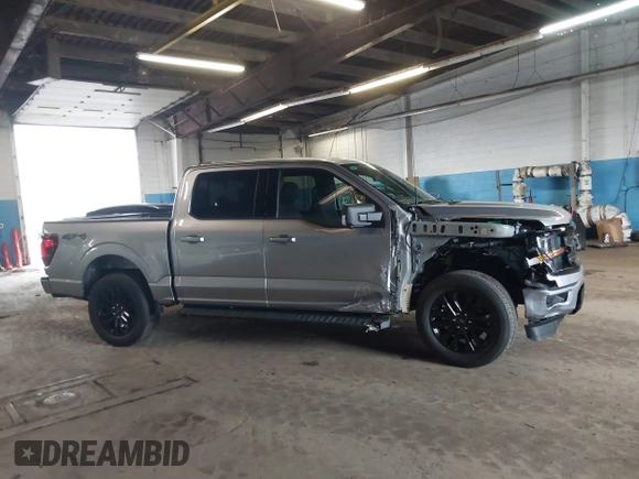 2024 Ford F-150 XLT with VIN 1FTEW3LP2RFB49048, listed as a IAAI auction lot 42025793 with 109 mi miles. Bid and sale history available at carsss.com. Image 13.