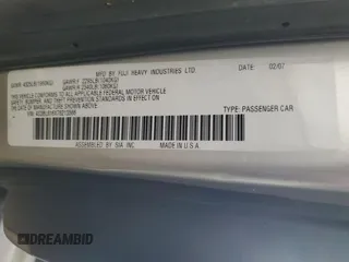 2007 Subaru Legacy Special with VIN 4S3BL616X76213566, listed as a Copart auction lot 79399704 with Not provided miles and Salvage title. Bid and sale history available at DreamBid. Image 12.
