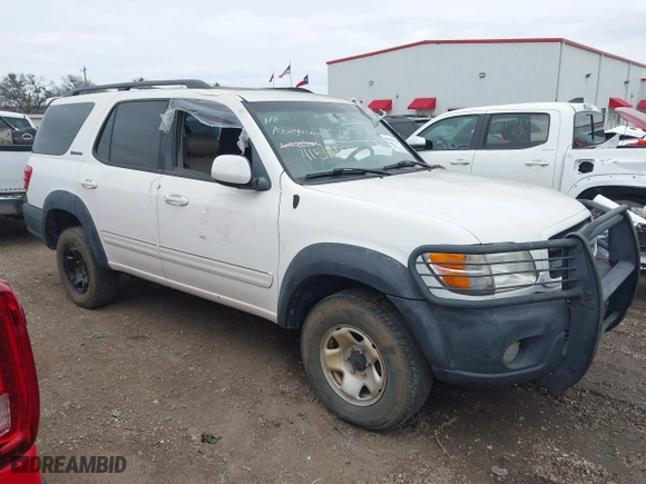 2003 Toyota Sequoia Limited with VIN 5TDBT48A03S204447, listed as a IAAI auction lot 41548596 with 1 mi miles. Bid and sale history available at carsss.com. Image 1.