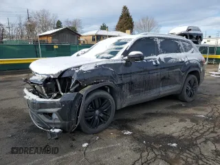 2019 Volkswagen Atlas SE z VIN 1V2UR2CAXKC615551, wystawiony jako Copart lot #51543065 z przebiegiem 70 273 mil mil oraz Szkoda całkowita • Salvage title. Historia ofert i sprzedaży dostępna na DreamBid. Obrazek 1.