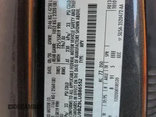 2020 Ford Escape SE Sport Hybrid with VIN 1FMCU9BZ9LUB86552, listed as a Copart auction lot 47535095 with 74,947 mi miles and Salvage title. Bid and sale history available at DreamBid. Image 13.