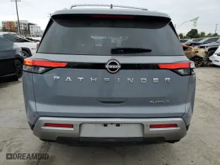 2023 Nissan Pathfinder Platinum with VIN 5N1DR3DG7PC200653, listed as a Copart auction lot 53497265 with 17,007 mi miles and Salvage Title. Bid and sale history available at carsss.com. Image 6.