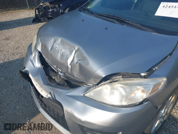 2010 Mazda 5 Sport with VIN JM1CR2W32A0385045, listed as a IAAI auction lot 42451448 with 127,762 mi miles and . Bid and sale history available at DreamBid. Image 10.