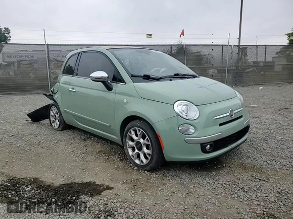 2016 FIAT 500 Lounge z VIN 3C3CFFER4GT143136, wystawiony jako Copart lot #58637325 z przebiegiem 68 761 mil mil oraz Szkoda całkowita • Salvage title. Historia ofert i sprzedaży dostępna na DreamBid. Obrazek 13.