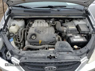 2008 Kia Rondo LX with VIN KNAFG526287205808, listed as a Copart auction lot 52969815 with 117,282 mi miles and Clean Title. Bid and sale history available at carsss.com. Image 12.