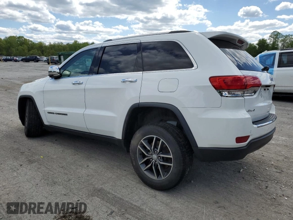2017 Jeep Grand Cherokee Limited z VIN 1C4RJFBG0HC680218, wystawiony jako Copart lot #56272905 z przebiegiem 59 500 mil mil oraz Szkoda całkowita • Salvage title. Historia ofert i sprzedaży dostępna na DreamBid. Obrazek 2.