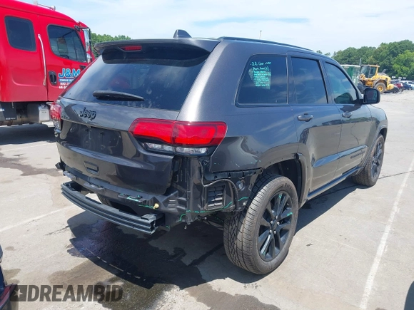 2019 Jeep Grand Cherokee Altitude z VIN 1C4RJEAG0KC778605, wystawiony jako IAAI lot #42286689 z przebiegiem 69 187 mil mil oraz . Historia ofert i sprzedaży dostępna na DreamBid. Obrazek 4.