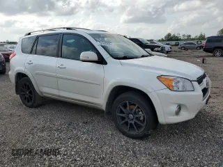 2012 Toyota RAV4 Limited with VIN 2T3DK4DV5CW072496, listed as a Copart auction lot 51240225 with 0 mi miles and Salvage Title. Bid and sale history available at carsss.com. Image 4.