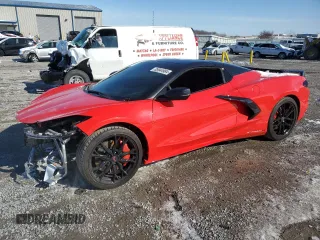 2023 Chevrolet Corvette 3LT z VIN 1G1YC3D45P5140897, wystawiony jako Copart lot #85944984 z przebiegiem 2 699 mil mil oraz Szkoda całkowita • Salvage title. Historia ofert i sprzedaży dostępna na DreamBid. Obrazek 1.