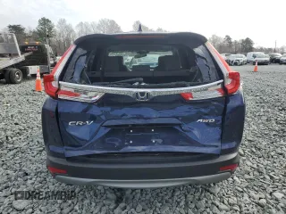 2018 Honda CR-V EX with VIN 2HKRW2H53JH603109, listed as a Copart auction lot 49670135 with 52,062 mi miles and Salvage Title. Bid and sale history available at carsss.com. Image 6.