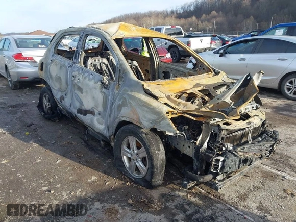 2015 Chevrolet Trax LT with VIN 3GNCJRSB8FL242499, listed as a IAAI auction lot 41467702 with 156,000 mi miles and . Bid and sale history available at DreamBid. Image 1.