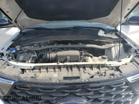2022 Ford Explorer ST-Line with VIN 1FMSK7KH3NGA27721, listed as a Copart auction lot 53097085 with 42,555 mi miles and Salvage Title. Bid and sale history available at carsss.com. Image 13.