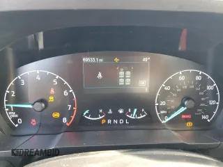 2022 Ford Maverick XL with VIN 3FTTW8F91NRA48808, listed as a Copart auction lot 50828655 with 69,533 mi miles and Salvage Title. Bid and sale history available at DreamBid. Image 9.