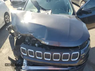 2022 Jeep Compass Latitude with VIN 3C4NJDBB2NT102421, listed as a Copart auction lot 48374025 with Not Provided miles and Salvage Title. Bid and sale history available at DreamBid. Image 12.