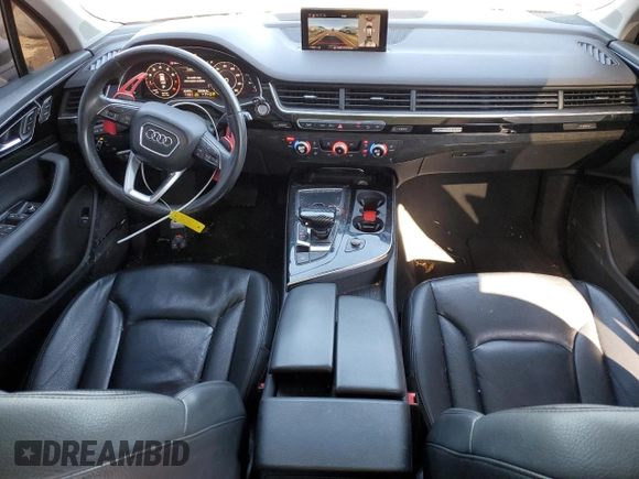 2019 Audi Q7 Premium Plus with VIN WA1LAAF7XKD022369, listed as a Copart auction lot 46038795 with 62,620 mi miles and Salvage title. Bid and sale history available at DreamBid. Image 8.