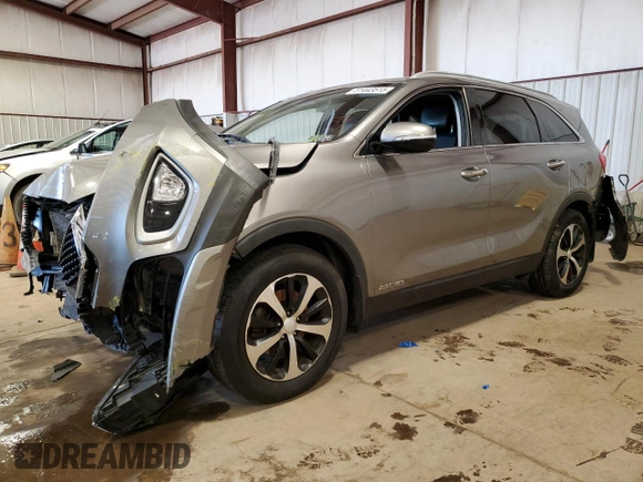 2017 Kia Sorento EX with VIN 5XYPHDA58HG313991, listed as a Copart auction lot 51443515 with 116,530 mi miles and Salvage Title. Bid and sale history available at DreamBid. Image 1.