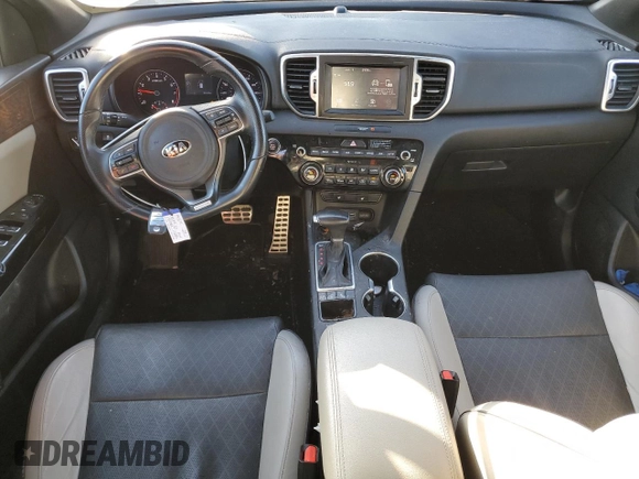 2019 Kia Sportage EX z VIN KNDPNCAC6K7564952, wystawiony jako Copart lot #87963465 z przebiegiem 35 228 mil mil oraz Szkoda całkowita • Salvage title. Historia ofert i sprzedaży dostępna na DreamBid. Obrazek 8.
