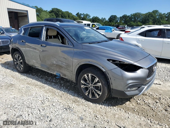 2018 Infiniti QX30 Premium with VIN SJKCH5CR2JA003522, listed as a Copart auction lot 62799864 with NaN miles and Salvage Title. Bid and sale history available at carsss.com. Image 4.