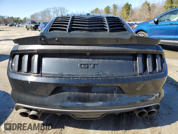 2016 Ford Mustang GT with VIN 1FA6P8CF5G5306831, listed as a Copart auction lot 45882825 with 84,528 mi miles and Salvage Title. Bid and sale history available at carsss.com. Image 6.