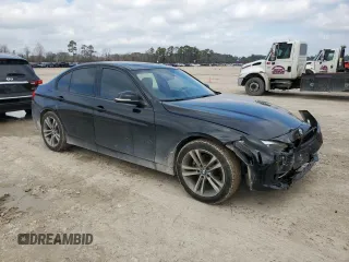2016 BMW 3 Series 328i with VIN WBA8E9G54GNT43690, listed as a Copart auction lot 43991545 with 65,081 mi miles and Salvage Title. Bid and sale history available at carsss.com. Image 4.