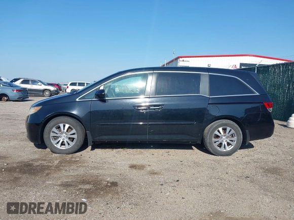 2014 Honda Odyssey EX with VIN 5FNRL5H47EB066704, listed as a IAAI auction lot 42217603 with 197,320 mi miles and . Bid and sale history available at carsss.com. Image 14.
