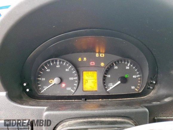 2014 Mercedes-Benz Sprinter with VIN WDZPE8DC1E5894765, listed as a Copart auction lot 44418195 with 138,738 mi miles and Salvage Title. Bid and sale history available at DreamBid. Image 9.