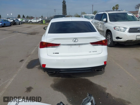 2019 Lexus IS with VIN JTHBA1D20K5096708, listed as a IAAI auction lot 41723216 with 53,941 mi miles. Bid and sale history available at carsss.com. Image 17.
